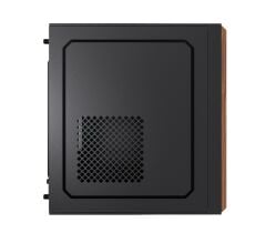 FRISBY FC‑2730B 1x120 mm Fanlı 300 W Güç Kaynaklı USB 2.0 Mini Tower Kasa (Micro ATX / Mini ITX Uyumlu) Siyah