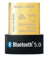 TP‑LINK UB500 Bluetooth 5.0 Nano USB Adaptör | USB 2.0 | Windows 7/8.1/10/11 Uyumluluk | 7 Cihaza Kadar Bağlantı | Mikro Boyut