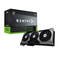 MSI GeForce RTX 5090 32G VENTUS 3X OC 32GB GDDR7 512‑Bit PCIe 5.0 DLSS 4 Destekli Triple‑Fan Soğutmalı Grafik Kartı