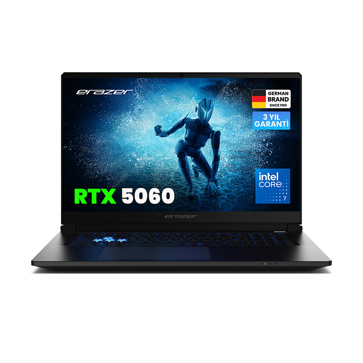 ERAZER Defender 17 P1 17.3'' Core 7-240H 32GB 2TB RTX5060 FDOS