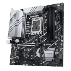 ASUS PRIME Z790M‑PLUS D4 Intel Z790 DDR4 5333 MHz (OC) LGA 1700 12./13./14. Nesil Core‑i Uyumlu mATX Anakart – 1×HDMI, 1×DisplayPort, 3×M.2, USB 3.2 Gen2×2 Type‑C, Aura Sync, Intel 1 Gb LAN, Realtek 7.1 Ses