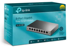 TP-LINK TL-SG108E 8 Port 10/100/1000 Mbps Easy Smart Gigabit Switch Yönetilebilir Masaüstü Switch