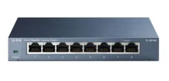 TP-LINK TL-SG108E 8 Port 10/100/1000 Mbps Easy Smart Gigabit Switch Yönetilebilir Masaüstü Switch