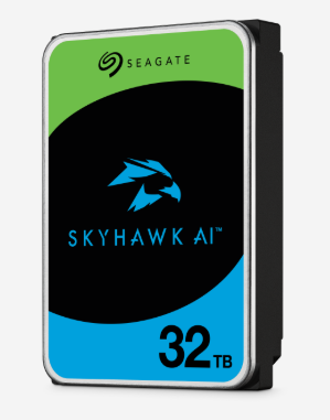 Seagate SkyHawk AI 32TB 7200RPM 512MB Cache SATA 6Gb/s 3.5'' Güvenlik Hard Disk (ST32000VE000)