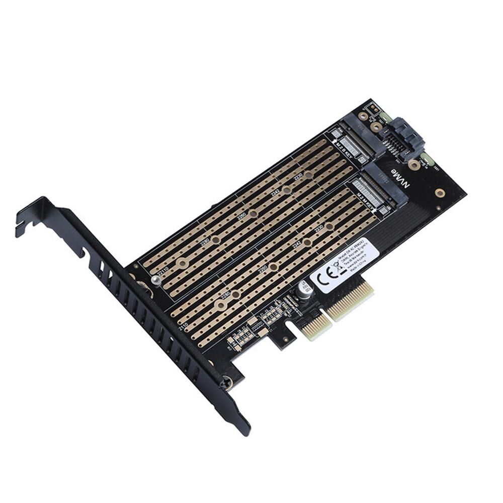 Dark DK-AC-PEM2X2 PCI-E x4 - 1x NVMe + 1x SATA M.2 SSD Dönüştürücü Kart