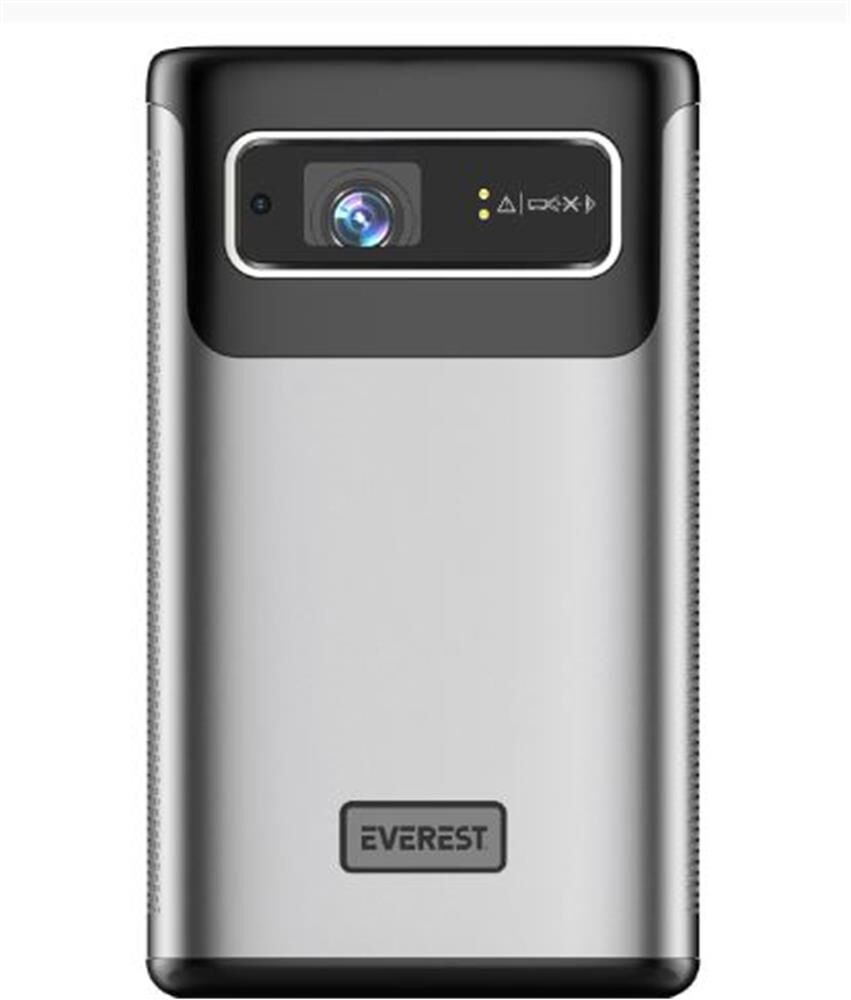 Everest PJ-DLP21 Gri 5400 Lümen Android 9.0 Dokunmatik 8000mAh Bataryalı Portatif DLP Projeksiyon Cihazı
