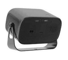 Everest PJ04 Pandora Siyah-Gri Taşınabilir 1280-720P 7500 Lumen 4K Andriod 13 HD Projeksiyon Cihazı