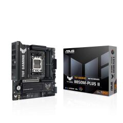 Asus TUF Gaming B850M-PLUS II AMD B850 Soket AM5 DDR5 8000MHz (OC) M.2 mATX Anakart