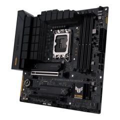 ASUS TUF GAMING B760M‑PLUS WIFI D4 Intel B760 LGA 1700 DDR4‑5333(OC) 4×DDR4 DIMM 128GB PCIe 5.0 x16 mATX Anakart HDMI 2.1 DisplayPort 1.4 Wifi 6 Bluetooth 5.2 2.5 Gb LAN USB 3.2 Gen 2×2 Type‑C mATX (12., 13. & 14. Nesil Intel Uyumlu)