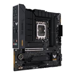 ASUS TUF GAMING B760M‑PLUS D4 mATX Intel LGA 1700 Anakart DDR4 4×DIMM 5333 MHz (OC) 128 GB 2×PCIe 4.0 M.2 HDMI DisplayPort USB 3.2 Gen 2x2 Type‑C 2.5 Gb LAN Wi‑Fi 6 (12./13./14. Nesil İşlemci Uyumlu)