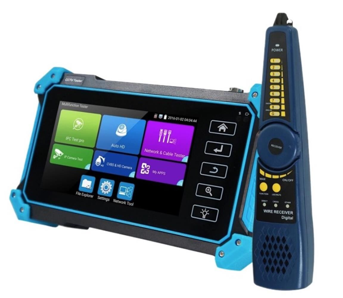 Nova NVC-IPC5100C PLUS IP-HDTVI-CVI-AHD CCTV Tester Kablo Bulucu +