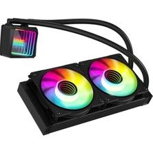 AIGO DX240 V2.6 ARGB 240mm 1851/AM5 Uyumlu Sıvı Soğutma (AI-DX240 V2.6)