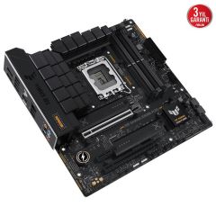 ASUS Prime B760M‑PLUS Intel® LGA 1700 Soket 14./13./12. Nesil DDR5 (OC 7200 MHz) 4′lü DIMM, 2× M.2 PCIe 4.0 x4, HDMI, DisplayPort, Realtek 2.5 Gb Ethernet, Aura Sync mATX Anakart
