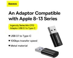 Baseus Ingenuity Type-C to USB 3.1 Dönüştürücü OTG (ZJJQ000001)