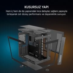 JAMES DONKEY STARK S800 4X ARGB BLACK KASA 750W