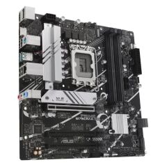 ASUS PRIME B760M‑A D4 DDR4 5333 MHz (OC) Intel B760 mATX Anakart • LGA 1700 • 2×M.2 PCIe 4.0 NVMe • 2×HDMI 2.1 + 1×DisplayPort 1.4 4K@60Hz • Realtek 2.5 Gb LAN • USB 3.2 Gen 2 Type‑A & Gen 1 Type‑C • OptiMem II • Aura Sync RGB