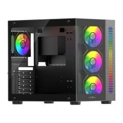 James Donkey Stark S800 650W 80+ 4x ARGB Fanlı Mid-Tower Oyuncu Kasası