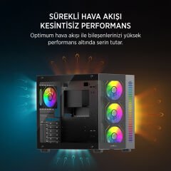 JAMES DONKEY STARK S800 4X ARGB GAMING KASA 650W