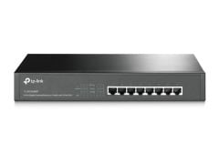 TP‑Link TL‑SG1008MP 8 Port Gigabit (10/100/1000 Mbps) PoE+ Switch – 8× IEEE 802.3af/at PoE+ Port, 153 W Toplam Güç, Metal (Rack/Desktop) Çelik Kasa