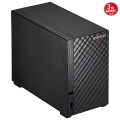 Asustor Drivestor 2 Lite (AS1102TL) 2 Yuvalı Realtek RTD1619B 1GB DDR4 NAS Depolama Ünitesi
