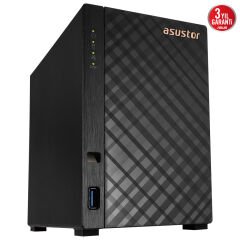 ASUSTOR AS1102TL Realtek RTD1619B, 2 Yuvalı, 1GB DDR4, 1GbE x1, USB 3.2 x1