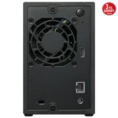 Asustor Drivestor 2 Lite (AS1102TL) 2 Yuvalı Realtek RTD1619B 1GB DDR4 NAS Depolama Ünitesi