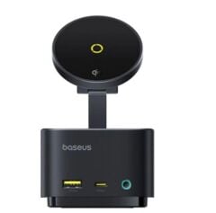 Baseus B00072900121-00 MagPro 7 in 1 15W Hub ve Kablosuz Şarj Cihazı
