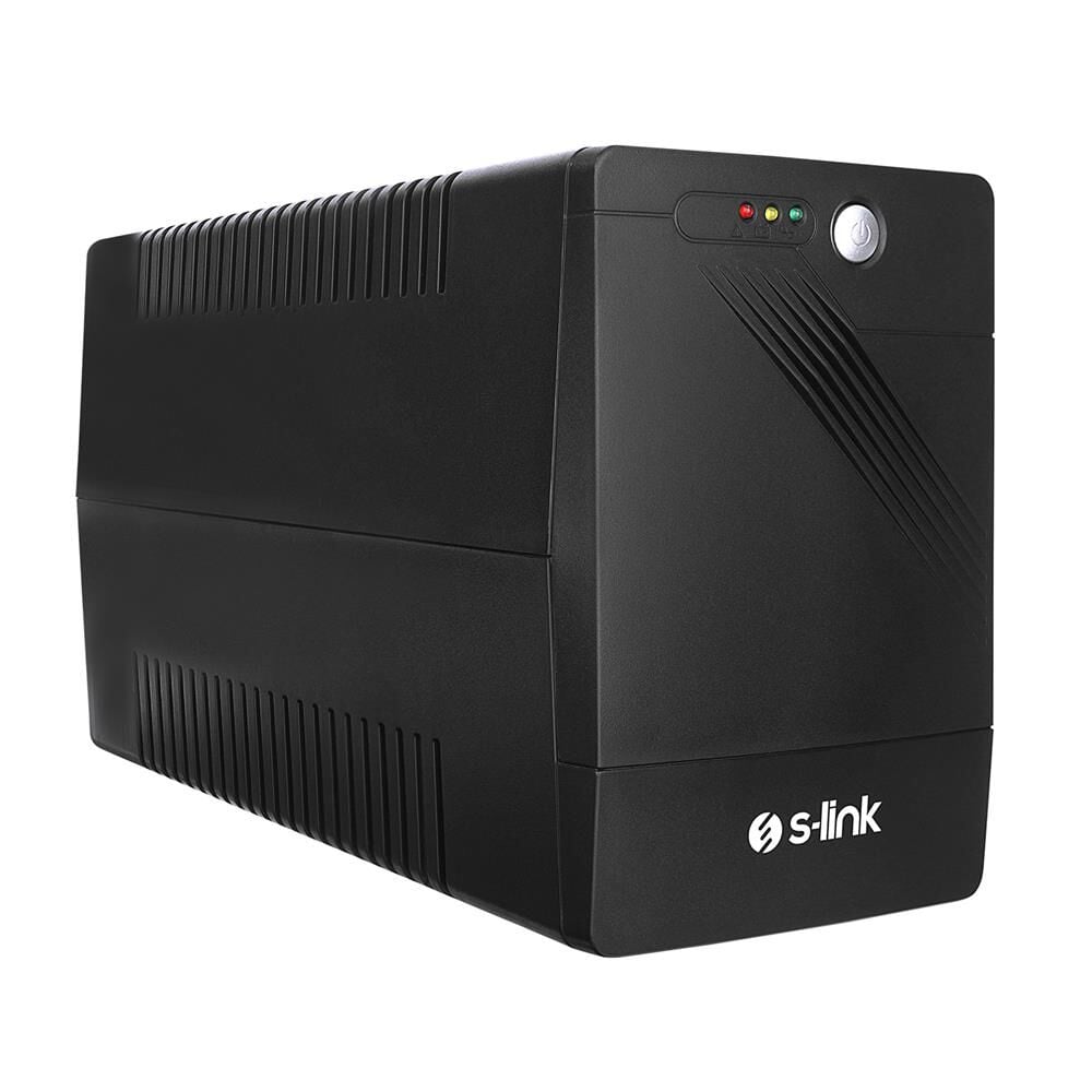 S-link MIGHT U200 2000VA 12V9Ah-2 1200W Siyah Line Interactive Kesintisiz UPS Güç Kaynağı