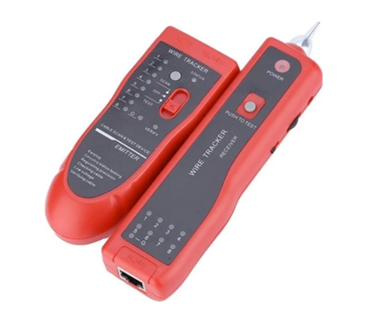 NOVACOM Kablo Bulucu ve Tester (Bili Bili) Network Kablo Test Cihazı RJ45 RJ11 Kablo Tespit ve Kontrol Cihazı