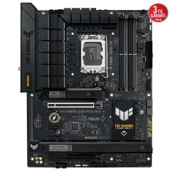ASUS TUF Gaming B760-PLUS WiFi DDR5 7200MHz 1xHDMI 1xDP 3xM.2 USB 3.2 ATX 1700P (12. ve 13. Nesil İşlemci Uyumlu)