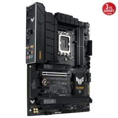 ASUS TUF Gaming B760-PLUS WiFi DDR5 7200MHz 1xHDMI 1xDP 3xM.2 USB 3.2 ATX 1700P (12. ve 13. Nesil İşlemci Uyumlu)