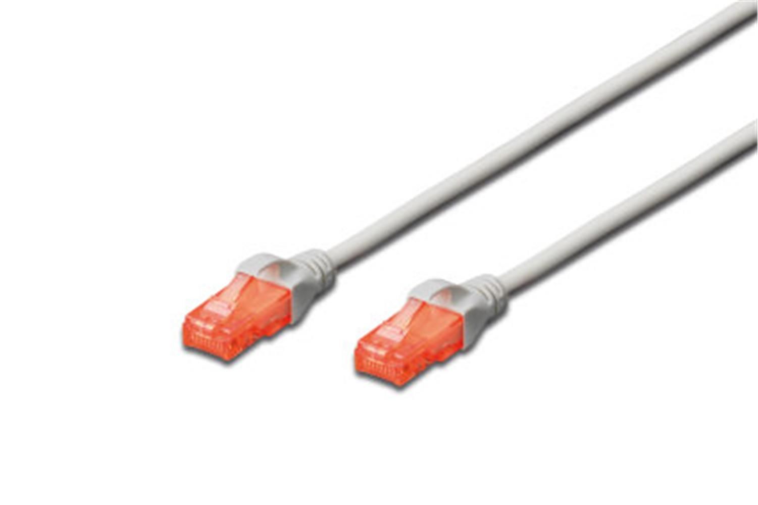 Digitus DK-1617-020 U-UTP CAT6 2 metre AWG 26-7 Cu LSZH Gri Renk Patch Kablo