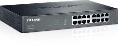 TP‑LINK TL‑SG1024D 24 Port 10/100/1000 Mbps Gigabit Auto‑MDI/MDIX Fanless Rack‑Mount Unmanaged Switch – Metal Kasa