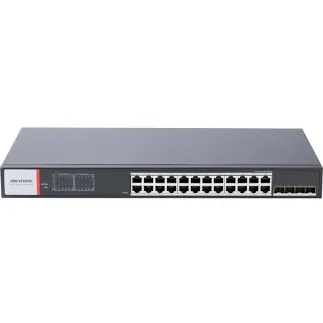 Hikvision DS-3T1528HP-SI-24P4F 24Port GE +4Sfp 480W Yönetilebilir Gigabit Switch