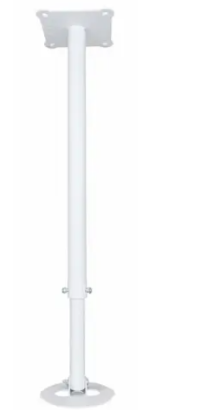 KameraKutusu TRK-400MT-25 (25CM+25CM) Teleskopik Uzatma Ayak RAL 9016 Beyaz Metal Kamera Montaj Aparatı