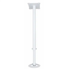 KameraKutusu TRK-400MT-25 (25CM+25CM) Teleskopik Uzatma Ayak RAL 9016 Beyaz Metal Kamera Montaj Aparatı