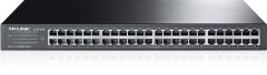 TP‑LINK TL‑SF1048 48 PORT 10/100Mbps Intel Metal Kasa 19″ 1U Rack‑Mount Fanless Unmanaged Switch