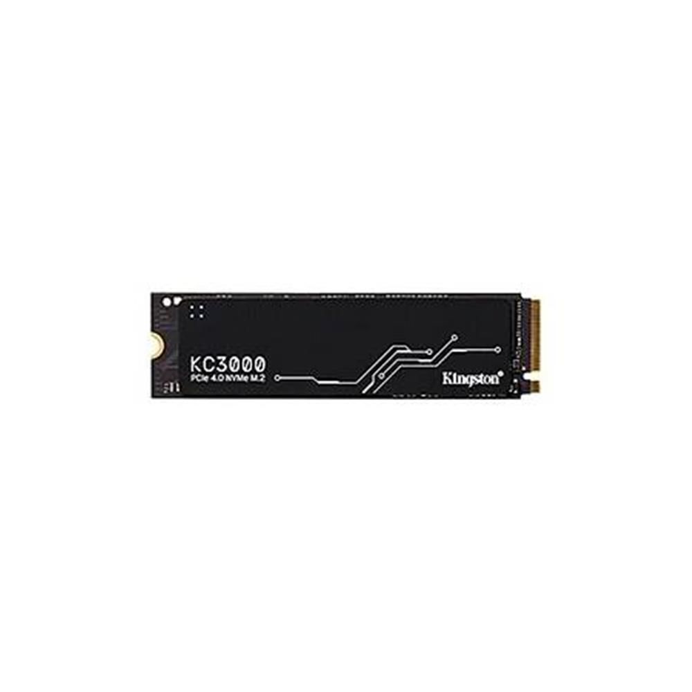 Kingston 4TB KC3000 PCIe 4.0 NVMe M.2 SSD (7000MB/s Okuma - 7000MB/s Yazma) SKC3000D-4096G