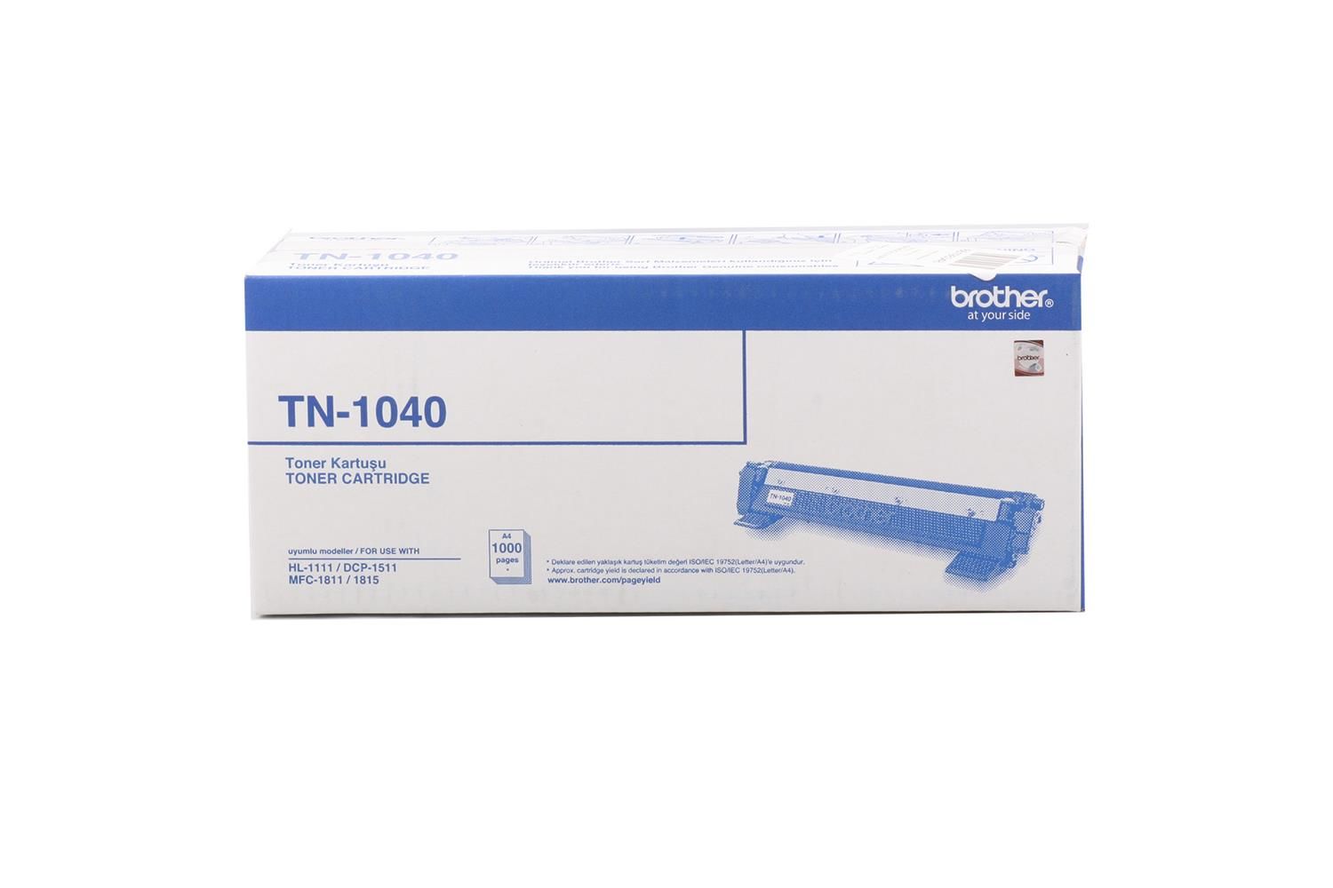 Brother TN-1040 Black (Siyah) Original Toner Cartridge (1.000 Page)