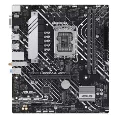 ASUS PRIME H610M-A WiFi DDR5 5600MHz 1xVGA 1xHDMI 1xDP 2xM.2 USB 3.2 mATX 1700P (12., 13. ve 14. Nesil İşlemci Uyumlu)