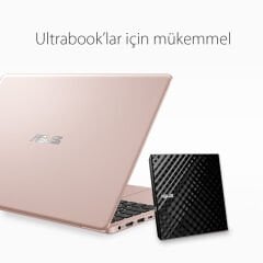 Asus SDRW-08D2S-U Lite Slim Harici USB 2.0 DVD Yazıcı - Siyah