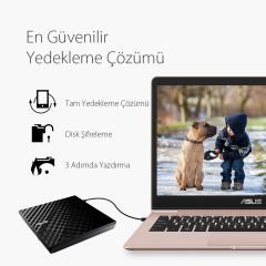Asus SDRW-08D2S-U Lite Slim Harici USB 2.0 DVD Yazıcı - Siyah