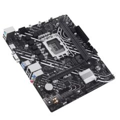 ASUS PRIME H610M‑K ARGB DDR5 5600 MHz Intel LGA 1700 Micro‑ATX H610 Anakart (12. / 13. / 14. Nesil Intel CPU Uyumlu, VGA + HDMI, 1×M.2, USB 3.2 Gen 1, Aura Sync RGB)