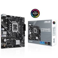 Asus Prime H610M-K D4-ARGB Intel H610 Soket 1700 DDR4 3200MHz M.2 mATX Anakart