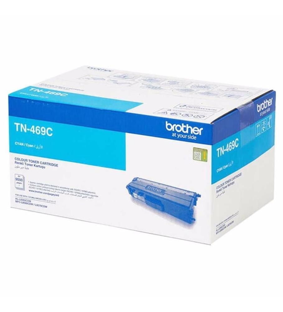 Brother TN-469C Cyan Cam Göbeği Orijinal Yüksek Kapasiteli Toner (HL-L8360CDW, MFC-L8690CDW Uyumlu)