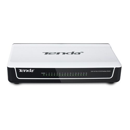 Tenda S16 16-Port 10/100 Mbps Masaüstü Yönetilemez Switch