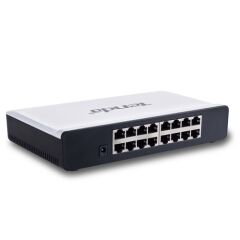 Tenda S16 16-Port 10/100 Mbps Masaüstü Yönetilemez Switch