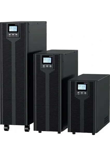 TESCOM Teos+ 20 kVA 3F/1F (40 x 7AH)  5/10dk Online UPS