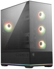 MSI MAG PANO 110R PZ 270 Derece Panoramik Temperli Cam Mid-Tower ATX ARGB Oyuncu Kasası