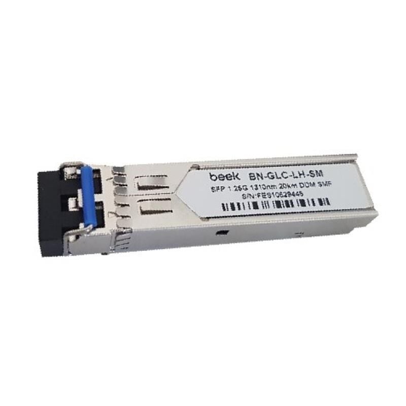BEEK BN‑GLC‑LH‑SM SFP‑0320D 1.25 Gbit/s GE‑LX‑CI TX 1310 nm LC Connector 20 km Single‑Mode Fiber Optik SFP Modül